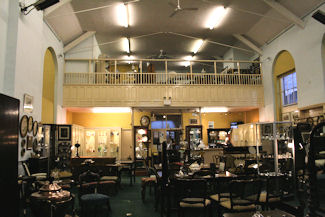 Interior, South Street drill hall